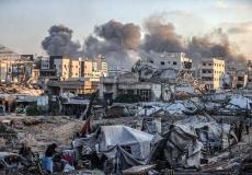 القصف على غزة - تعبيرية