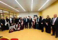 أبو الرب يتفقد سير العام الدراسي في مجمع المدارس الفلسطينية بالدوحة