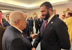 لقاء الرئيس عباس واحمد الشرع