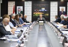 جلسة الحكومة الفلسطينية