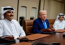 ترامب وأمير دولة قطر