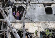 مباني آيلة للسقوط في غزة - توضيحية