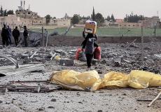 من هجوم إسرائيلي سابق على موقع شرقي لبنان