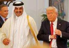 أمير قطر وترامب