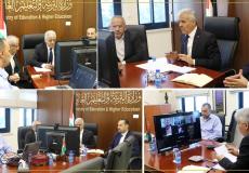 لقاء يبحث سبل دعم وإغاثة التعليم العالي في غزة