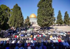 صلاة الجمعة في الأقصى