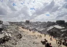 آثار الدمار في قطاع غزة - تعبيرية