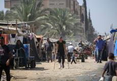 مواطن مصاب جراء الحرب على غزة