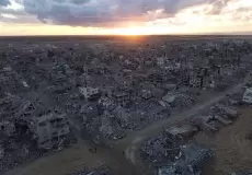 الدمار في رفح - تعبيرية