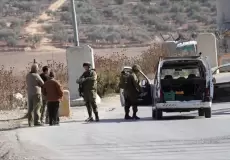 قوات الاحتلال في منطقة المغير - أرشيف