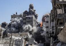 القصف على غزة - تعبيرية