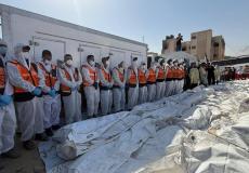 جثامين الشهداء الفلسطينيين