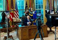 ترامب يرد على بيان حماس – إسرائيل مطالبة بوقف قصف غزة فورا