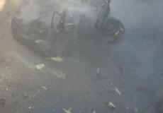 استهداف إسرائيلي لدراجة نارية جنوب لبنان