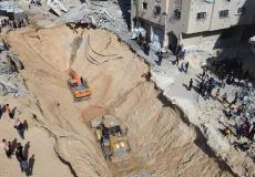 عمليات البحث عن جثامين إسرائيليين في قطاع غزة - أرشيف