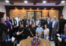 استقبال بعثة المنتخب "للمواي تاي" الفائزة في الألعاب الآسيوية للشباب