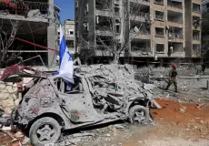 آثار القصف الإيراني على إسرائيل