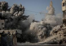 القصف على غزة - تعبيرية