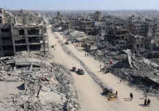 آثار الدمار في قطاع غزة