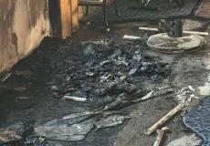 حرق مسجد الحاجة حميدة في بلدة ديراستيا