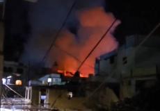 13 شهيدا وإصابات بقصف إسرائيلي في مخيم عين الحلوة جنوبي لبنان