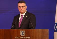 وزير الخارجية الإسرائيلي جدعون ساعر