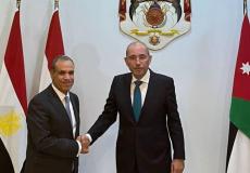 وزير الخارجية الأردني ونصيره المصري - أرشيف