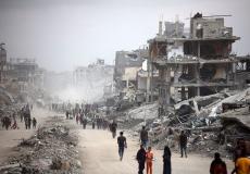 آثار العدوان على قطاع غزة