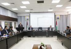 مؤتمر وزارة التربية والتعليم لإعلان نتائج توجيهي 2007 في قطاع غزة