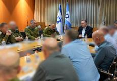 كاتس مع رؤساء الأجهزة الأمنية