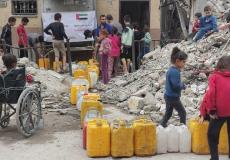 مؤسسة RVF تستأنف نشاطاتها بمدينة غزة وشمالها