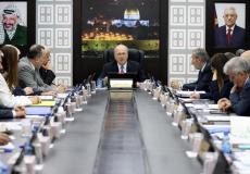 جلسة الحكومة الفلسطينية