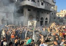 قصف مركبة في غزة