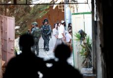 قوات الاحتلال ومستوطنون بالضفة - أرشيف