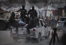 عناصر القسام في قطاع غزة