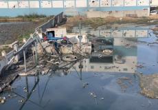 مخاوف من فيضان بركة صرف صحي في حي الأمعري بخانيونس - تعبيرية