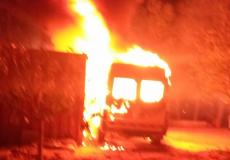 مستوطنون يحرقون ثلاثة منازل وثلاث مركبات في بيت لحم