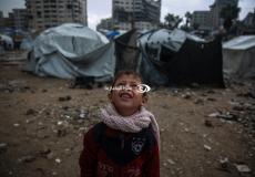 غزة تستغيث- الشتاء يفاقم مأساة النازحين