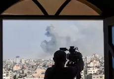 مشهد من فيلم "من داخل غزة"