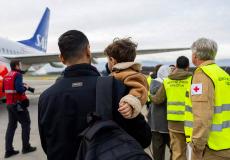 عائلة فلسطينية خرجت من غزة