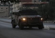 قوات الاحتلال خلال اقتحام قباطية أمس