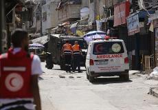 إسعاف فلسطيني بالضفة - توضيحية