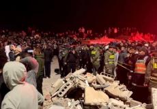 22 قتيلاً و16 مصاباً في انهيار بنايتين سكنيتين بمدينة فاس المغربية