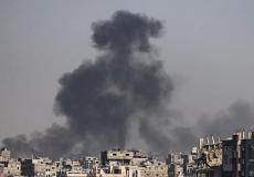 القصف في غزة - تعبيرية