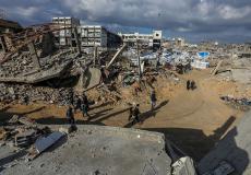 الدمار في خانيونس جنوب قطاع غزة