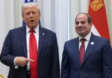 الرئيس المصري عبد الفتاح السيسي ونظيره الأمريكي دونالد ترمب