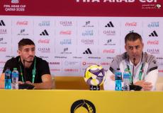 مؤتمر صحفي للمدير الفني للمنتخب الفلسطيني