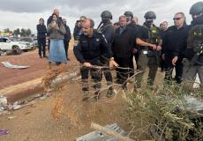 مواجهات واعتقالات خلال جولة لـ "بن غفير" في قرية ترابين بالنقب