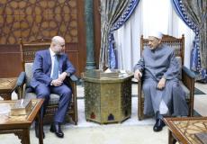 الهباش وشيخ الأزهر