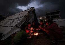 وفاة مواطن إثر انهيار جدار نتيجة سيول الأمطار غرب غزة - تعبيرية